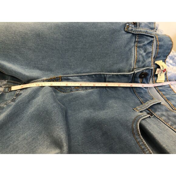 NYC Red MIdRise Stonewashed Womens Jeans - Size 18 - Picture 11 of 14